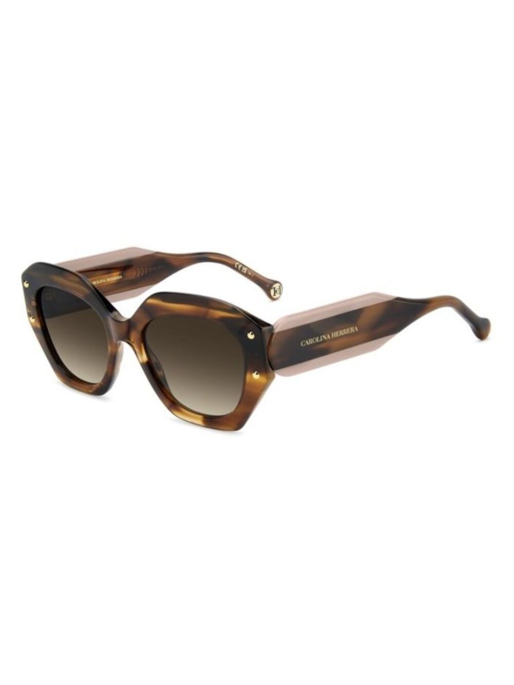 New Carolina Herrera Women's Sunglasses Brown Lens HER 0365 S EX4 53